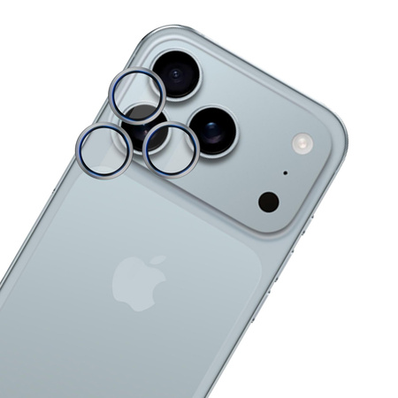 Apple iPhone 17 Pro /17 Pro Max- HARDY Lens Protection Pro  Titanium Gray