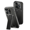 Etui APPLE IPHONE 15 PRO MAX UNIQ Heldro Mount with Stand szare