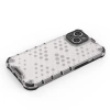 Honeycomb case for iPhone 14 Plus armored hybrid cover black