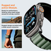 SPIGEN WBF1 BAND APPLE WATCH 6 / 7 / 8 / 9 / 10 / SE / ULTRA 1 / 2 (44 / 45 / 46 / 49 MM) BLACK/GREEN