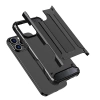 Hybrid Armor Panzerhülle für iPhone 16 Pro Max – Schwarz