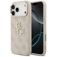 Guess 4G Big 4G Classic Logo Hülle für iPhone 17 Pro Max - Roségold