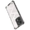 Honeycomb case armored cover with a gel frame Realme C31 transparent