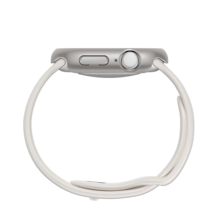 AmazingThing Minimal Case für Apple Watch 46 mm – Silber