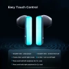 TWS Joyroom JR-TC1 IceLens Series wireless headphones with LED lights - black