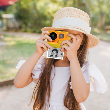 PICOCICI aparat cyfrowy dla dzieci z drukarką K27 różowy