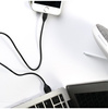 Remax Lesu Pro kabel przewód USB - Lightning 480 Mbps 2,1 A 1 m czarny (RC-160i black)