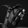 Rockbros C7-1 waterproof bicycle bag with saddle mounting 1.5l - black
