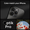 Spigen Optik.tR EZ Fit Camera Protector for iPhone 14 Pro / Pro Max / 15 Pro / Pro Max - natural titanium 2 pcs.