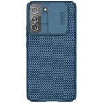 Nillkin CamShield Pro Case pancerne etui pokrowiec osłona na aparat kamerę Samsung Galaxy S22+ (S22 Plus) niebieski