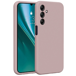Nakładka Etteri Silicone Case do Samsung Galaxy A25 5G (global) jasnoróżowa