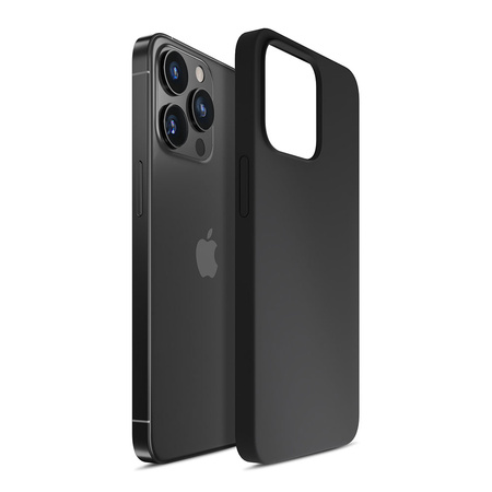 iPhone 13 Pro 3mk Silikonhülle Serie – Schwarz
