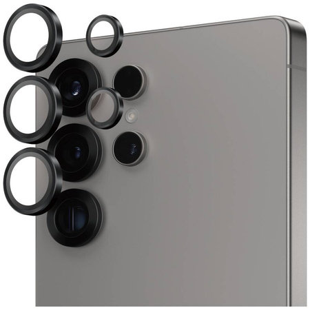 PanzerGlass Hoops Lens Protector Tempered Glass for Samsung Galaxy S25 Ultra Black