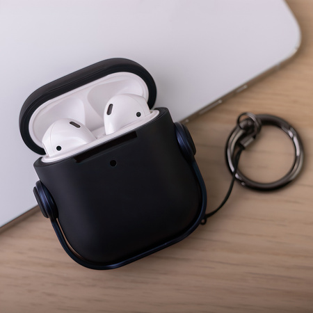 Etui do Airpods / Airpods 2 Headset granatowe