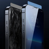 Baseus 2x Panzerglas für iPhone 12 Pro Max Privacy Anti Spy (Privatisierung) mit einer Abdeckung für den Lautsprecher + Positionierer (SGBL061002) (case friendly)