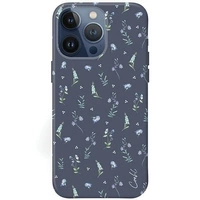 Etui UNIQ Coehl Prairie na iPhone 15 Pro - granatowe