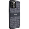 DKNY DKHCP14XPRTHSLK iPhone 14 Pro Max 6.7" czarny/black hardcase Leather Mono Stripe & Metal Logo