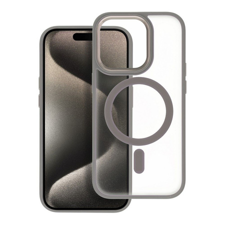 Futerał MATTE MAG COVER kompatybilny z MagSafe do IPHONE 17 Pro Max tytanowy