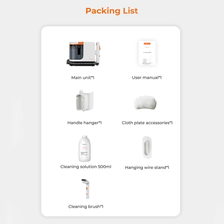 Odkurzacz piorący UWANT B200-SE 12000Pa 450W czyszczenie parowe - biały