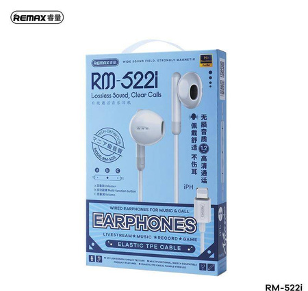 SŁUCHAWKI REMAX RM-522i PURPLE