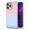 Ombre Protect Case für iPhone 14 Pro gepanzerte Hülle rosa und blau