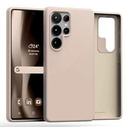 Mercury Silicone Sam S25 Ultra S938      różowo-piaskowy/pink sand