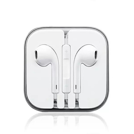 SŁUCHAWKI UNIWERSALNE DENMEN JACK 3,5 CALA BIAŁE DOUSZNE DR05