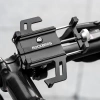 Rockbros 699-BK Fahrrad-Handyhalter aus Aluminiumlegierung – Schwarz