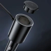 Acefast ładowarka samochodowa 90W USB Typ C / 3x USB / gniazdo zapalniczki, PPS, PD3.0, QC3.0, AFC, FCP stacja ładująca czarny (B8 black)