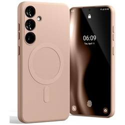 Mercury MagSafe Semi-Silicone Sam S25+   S936 różowo-piaskowy /pink sand