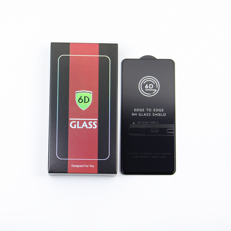 Szkło hartowane 6D do iPhone 14 Pro Max 6,7" czarna ramka 10w1