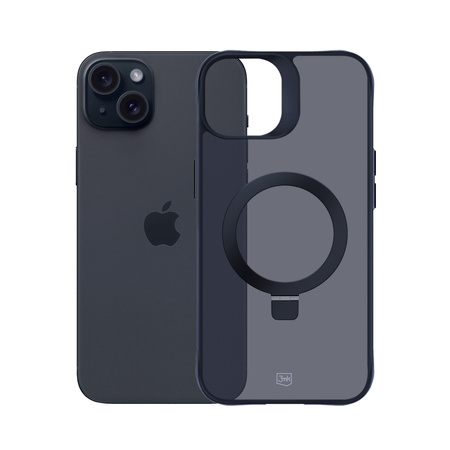 3MK Smoke Case iPhone 15 Plus Magsafe & Stand