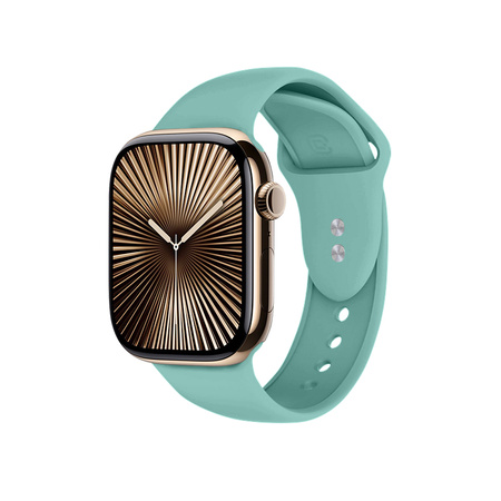Crong Liquid - Pasek do Apple Watch 38/40/41/42mm (turkusowy)