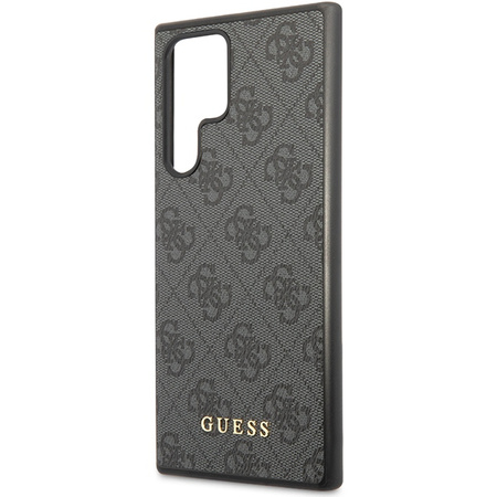 Oryginalne Etui GUESS Hardcase GUHCS24LG4GFGR do Samsung S24 Ultra (Classic logo / czarny)