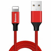 BASEUS kabel USB do Apple Lightning 8-pin 1,5A Yvien CALYW-C09 3m czerwony