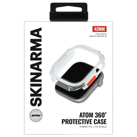 Etui Skinarma Atom do Apple Watch 42mm   frost