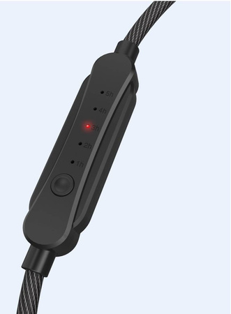 Kabel USB iPhone Lightning 2A 1m z wyłącznikiem czasowym KAKU Timing Data Cable (KSC-282) czarny