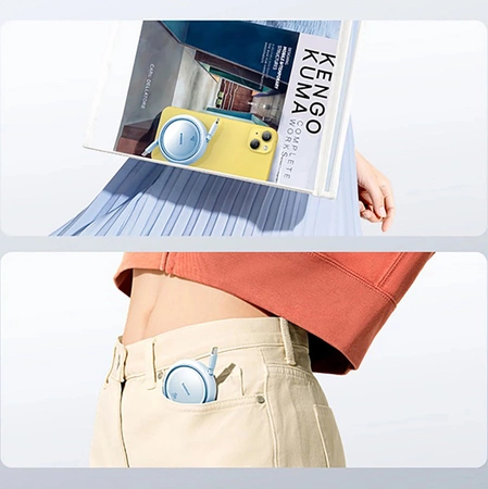 Baseus Free2Pull retractable USB-C / Lightning cable 20W 1m - blue