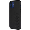 Audi Kunstleder iPhone 11 Pro 5,8" schwarz/schwarz Hardcase AU-TPUPPCIP11-TT/D1-BK