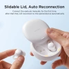 TWS Joyroom JR-TS2 Cozydots Series wireless headphones with active noise reduction, Bluetooth 5.3 - white