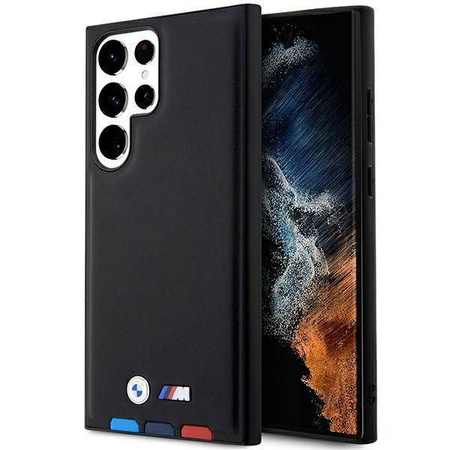 BMW BMHCS23L22PTDK S23 Ultra S918 black/black Leather Stamp Tricolor