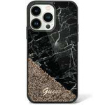Guess GUHCP14LLCSGSGK iPhone 14 Pro 6.1" black/black hardcase Liquid Glitter Marble