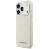 Karl Lagerfeld FW Stamped Karl MagSafe Case for iPhone 17 Pro - Beige