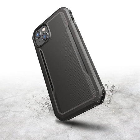 Raptic X-Doria Fort Case iPhone 14 Plus mit MagSafe Panzerhülle schwarz