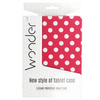 Wonder Canvas Tablet Case 13 cali groszki czerwone