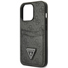 Schutzhülle IPHONE 13 PRO Guess Hardcase 4G Triangle Logo Cardslot (GUHCP13LP4TPK) schwarz