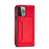 Magnetkartenetui für Samsung Galaxy S23 Ultra Flip Cover Wallet Stand rot