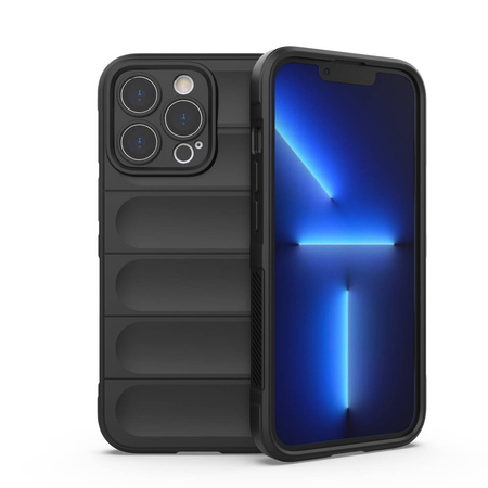 Magic Shield Case Hülle für iPhone 13 Pro flexible gepanzerte Hülle schwarz