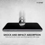 Szkło hartowane X-ONE Full Cover Extra Strong Matowe - do iPhone 14 Pro Max (full glue) czarny