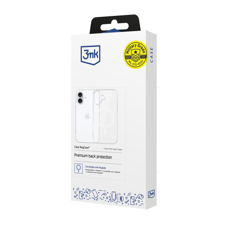3MK Clear MagCase iPhone 16 Plus
